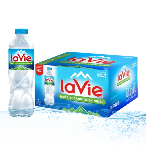 Giao Thùng Nước Lavie 500ml (24 chai) tận nơi Biên Hòa