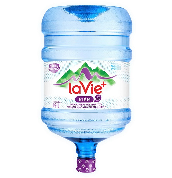 Giao Nước Lavie + Kiềm 19L Bình Úp tận nhà biên hòa