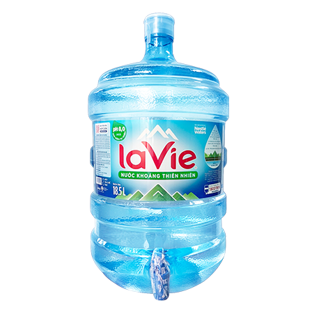 Giao Nước Khoáng Lavie 19 Lít (Có Vòi) tận nhà Biên Hòa